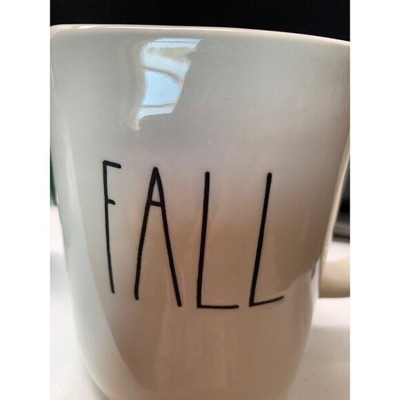Rae Dunn FALL YALL Mug Large Coffee Cup Magenta Farmhouse Gift Autumn Decor LL - Picture 6 of 7
